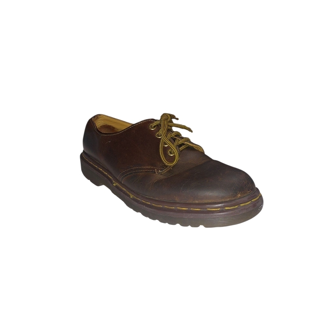 Dr. Martens Brown Leather Oxford Shoes